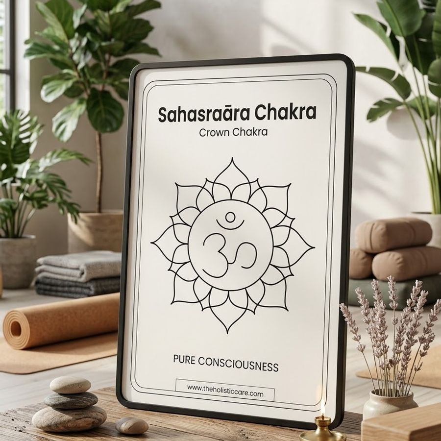 Crown Chakra Sahasrara Chakra Wall Art