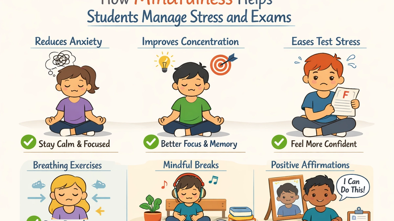 How Mindfulness Helps Students Manage Stress and Exams