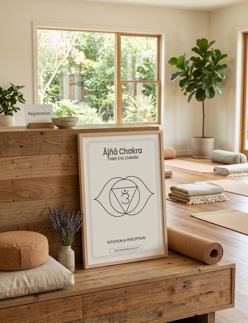 Third Eye Ajna Chakra Poster Wall Art