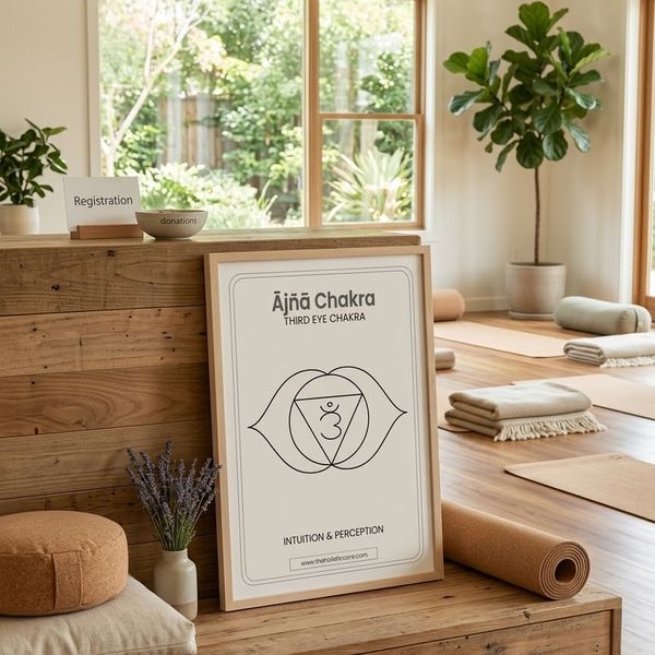 Third Eye Ajna Chakra Poster Wall Art