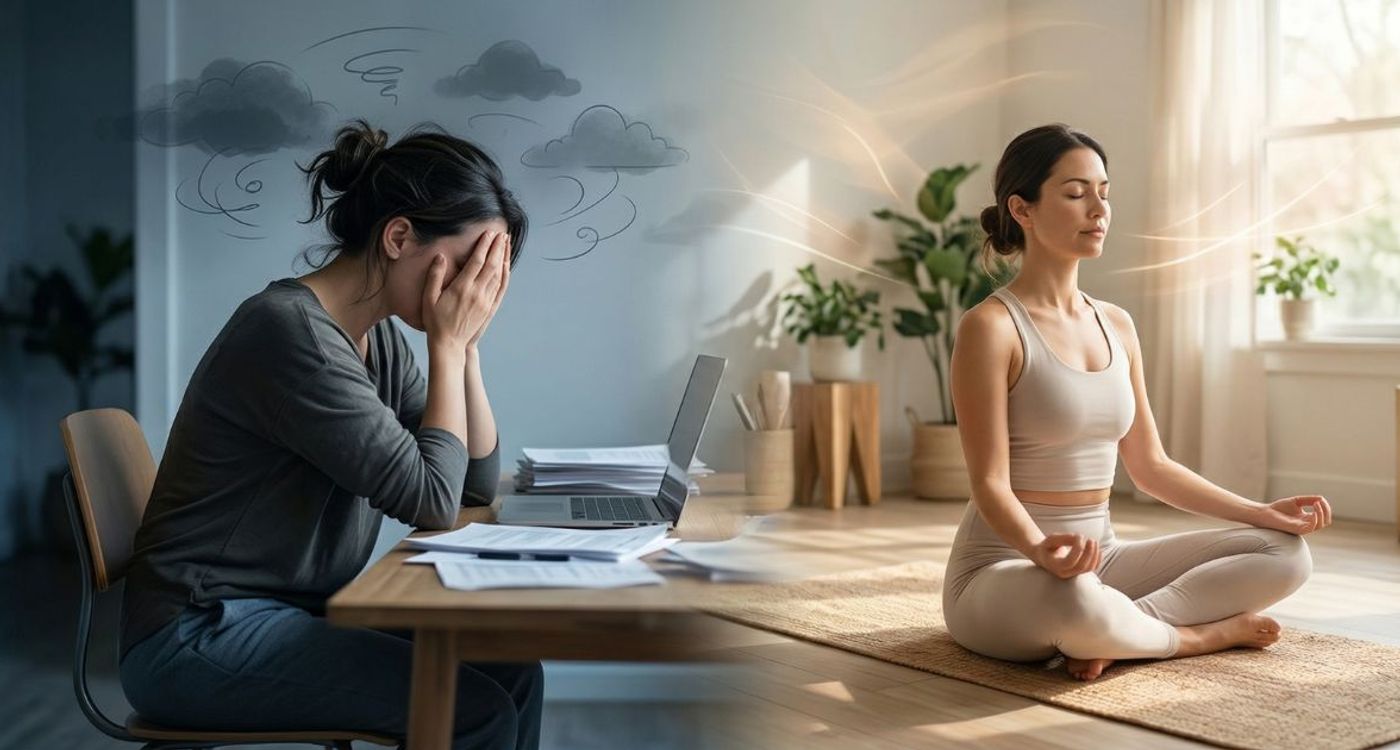Stress Depression Tension Anxiety - Yoga Cure