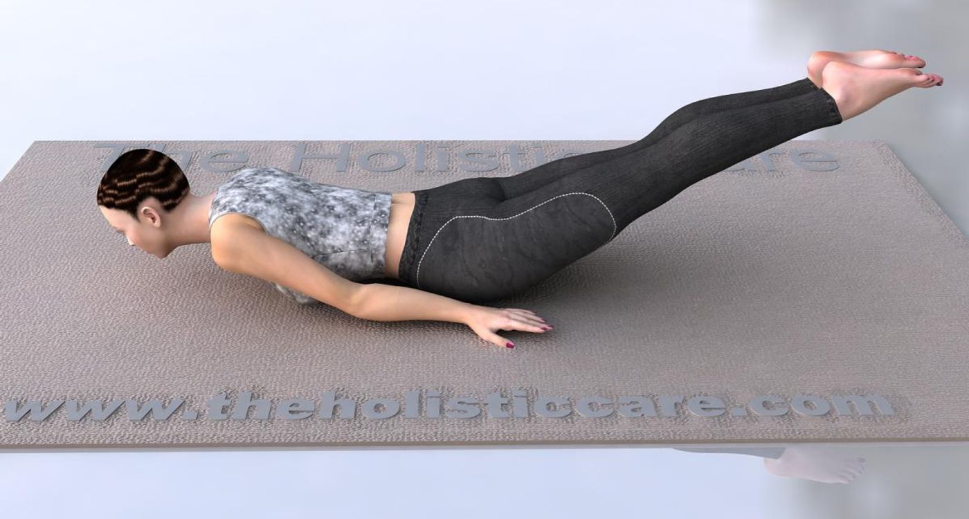 Salabhasana - Locust Yoga Pose