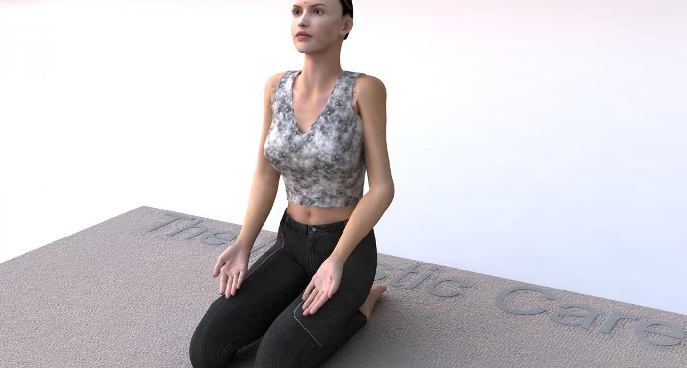 Virasana - Hero Yoga Posture