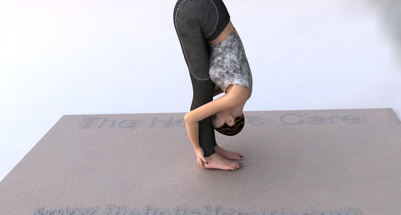 Uttanasana Standing Forward Bend Yoga Pose