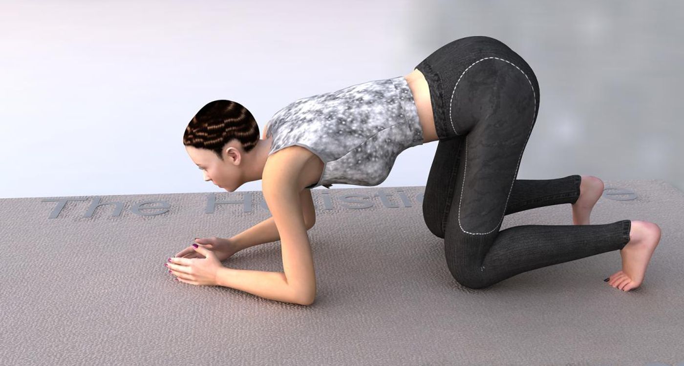 Mandukasana - Frog Pose Yoga Pose