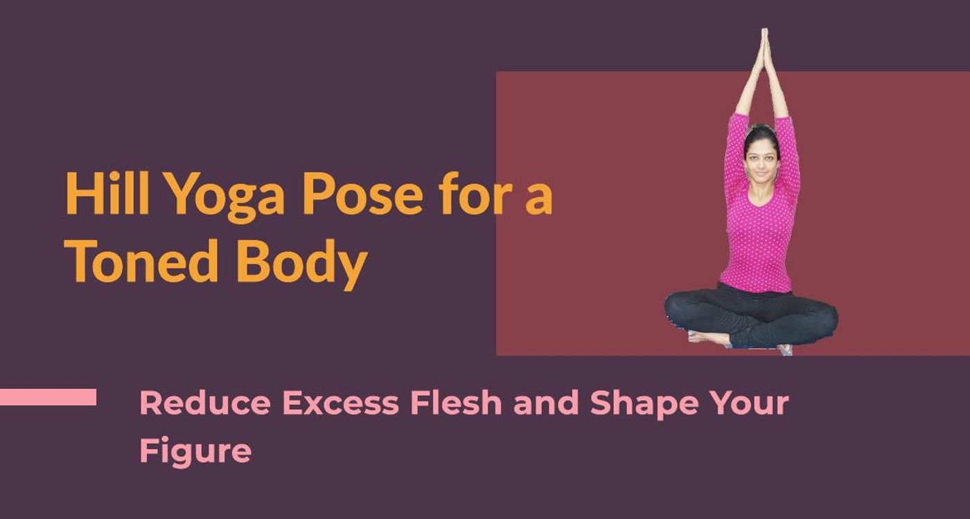 Parvatasana : Hill Yoga Pose