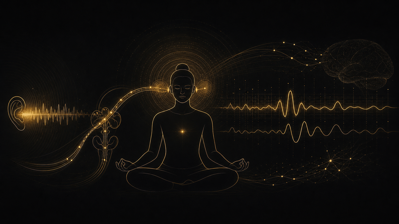 Alterations in auditory middle latency evoked potentials during meditation on Om