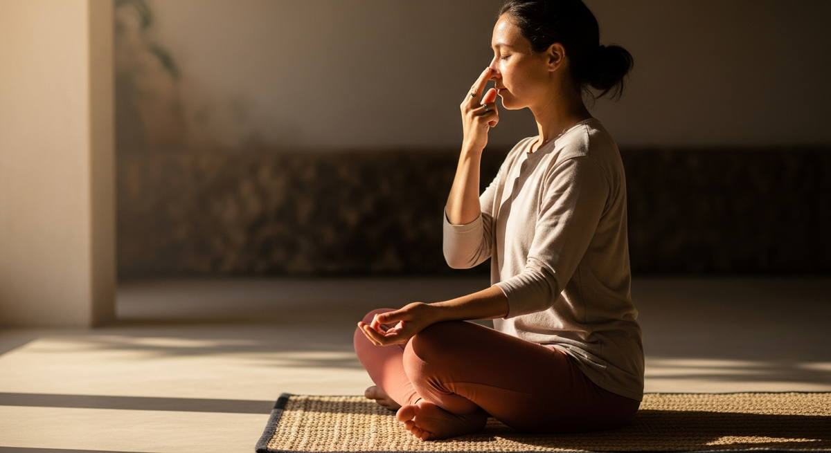Pranayama practice: the four stages of yogic breathing