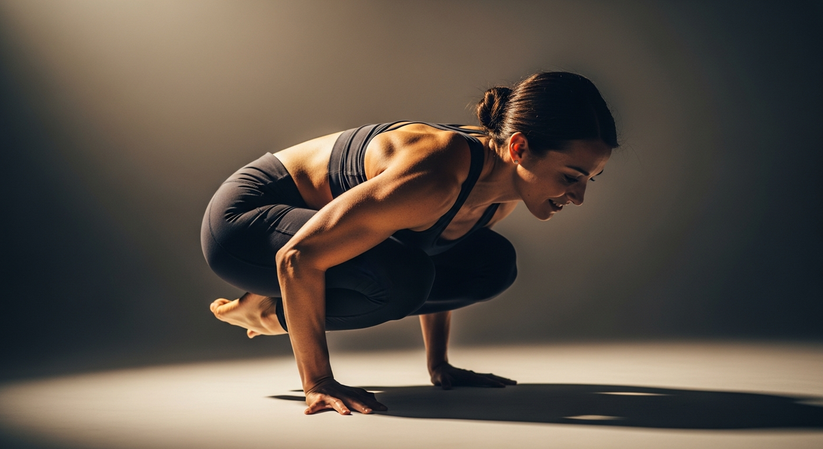 Bakasana crow crane arm balance