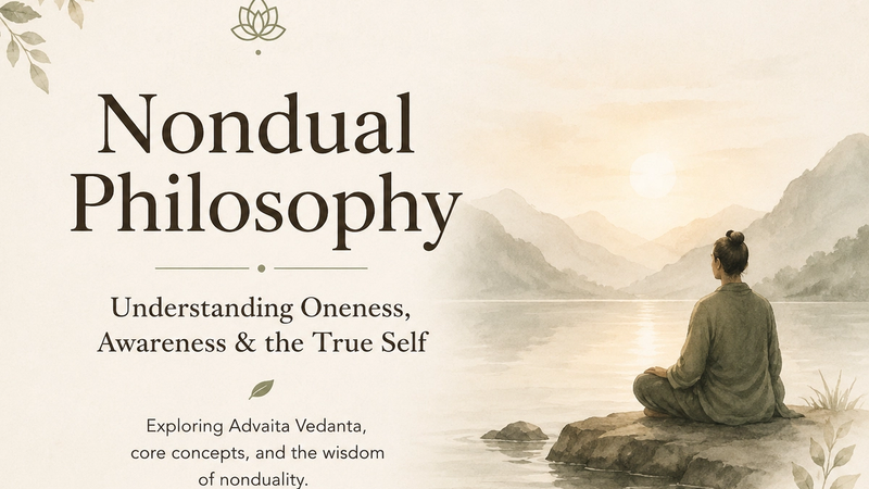 Nondual Philosophy: Advaita Vedanta, Awareness and the True Self