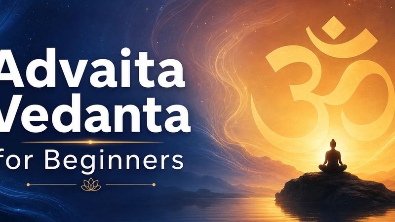 Advaita Vedanta for Beginners: A Clear Introduction to Non-Dual Philosophy
