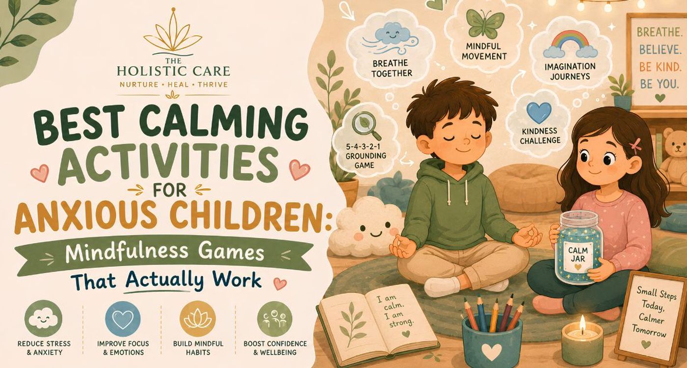 Best Calming Activities for Anxious Children: Mindfulness Games That Actually Work