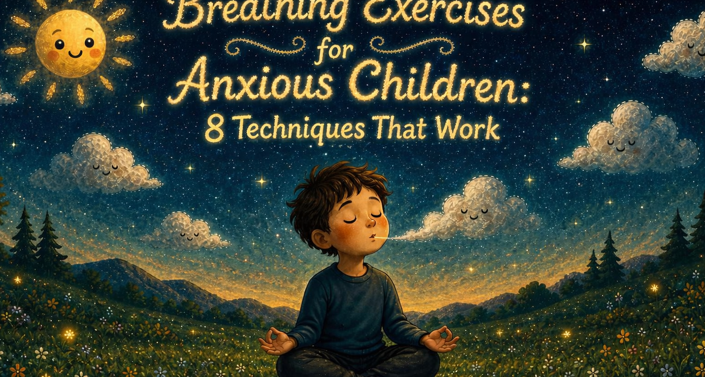 Breathing Exercises for Anxious Children: 8 Techniques That Work