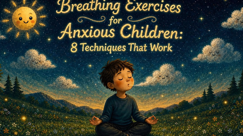 Breathing Exercises for Anxious Children: 8 Techniques That Work