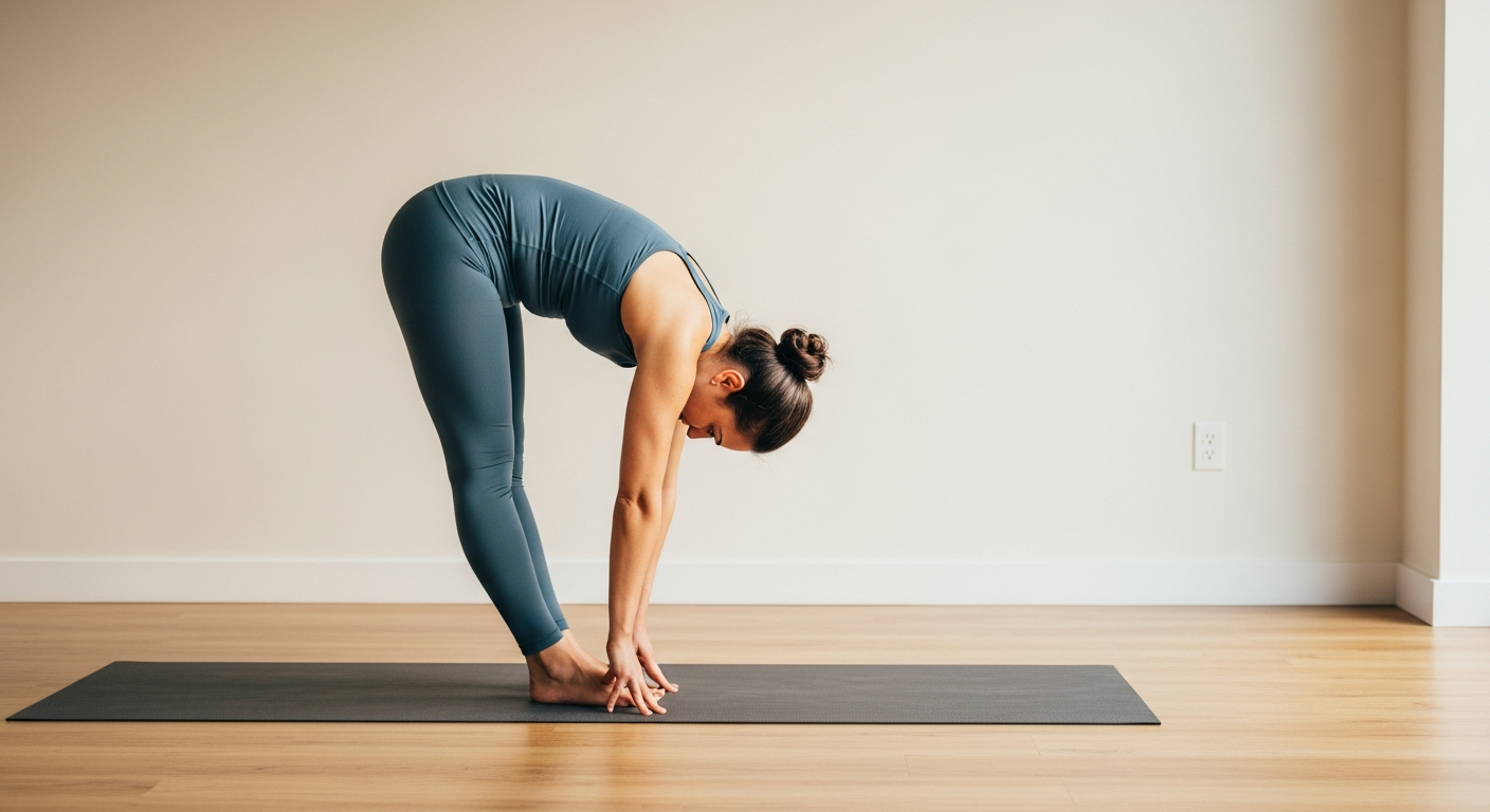 Uttanasana Standing Forward Bend Yoga Pose