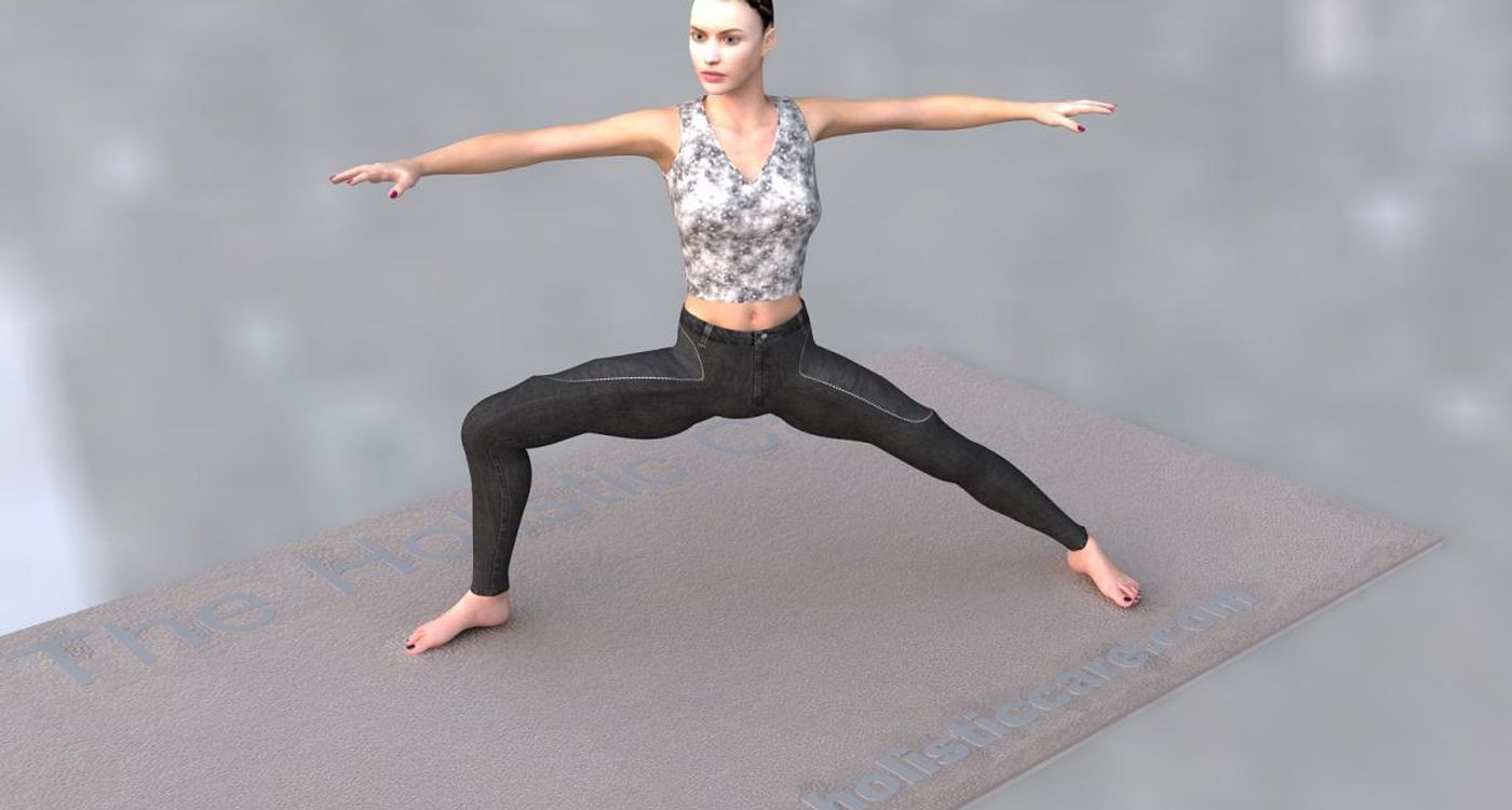 Virabhadrasana II - Warrior Yoga Posture