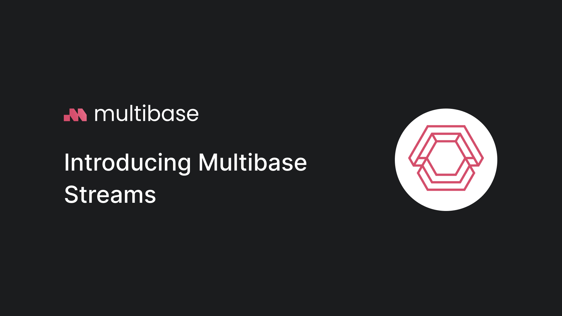 Multibase Streams: Seamless Web3 Data Integration