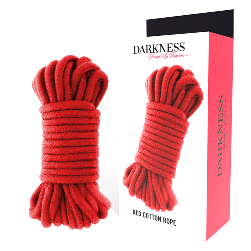 Cuerda japonesa shibari (10 m) Rojo foto 3
