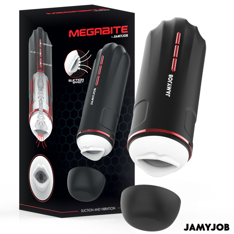 Megabite - Masturbador automático boca con succión  foto 7