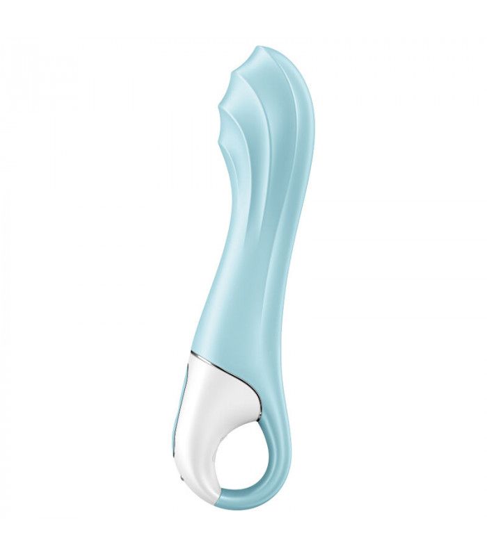 Satisfyer - Air pump vibrator 5+ vibrador punto g inflable con app - Azul 