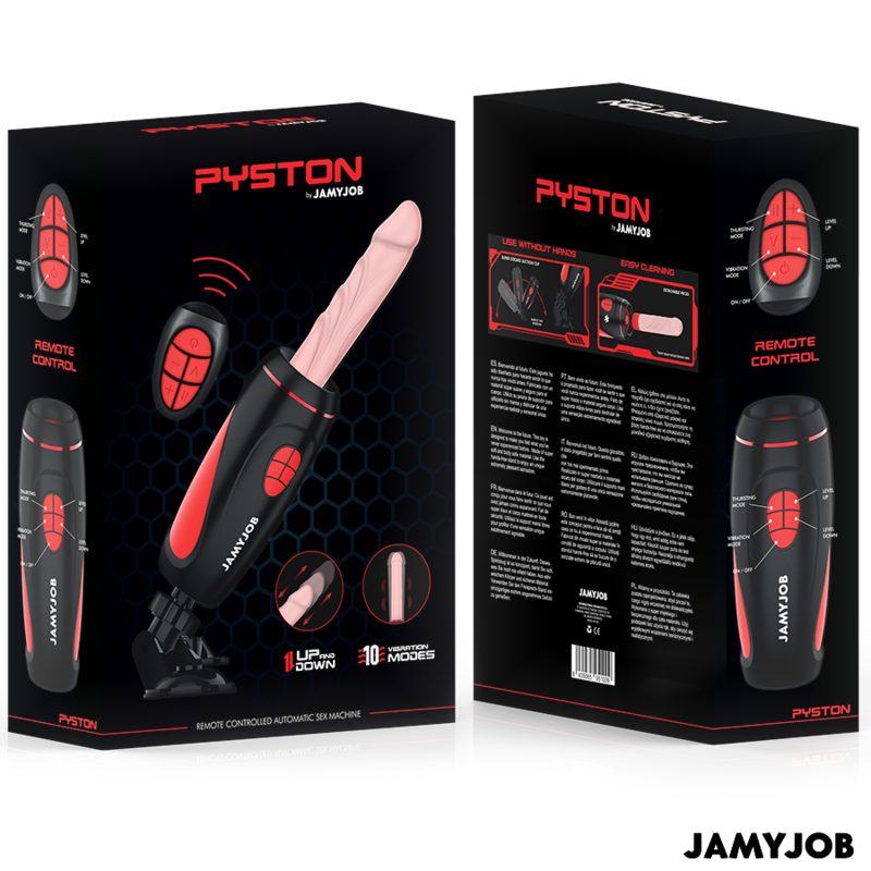Pyston - Masturbador automático con dildo  foto 8