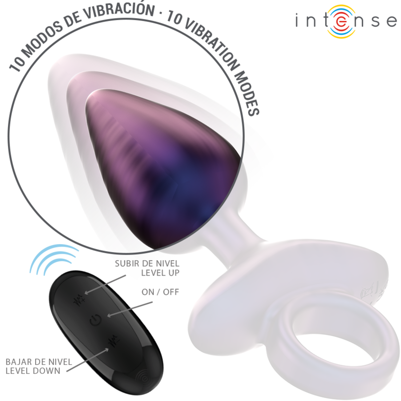 Michael plug anal vibrador control remoto  foto 3