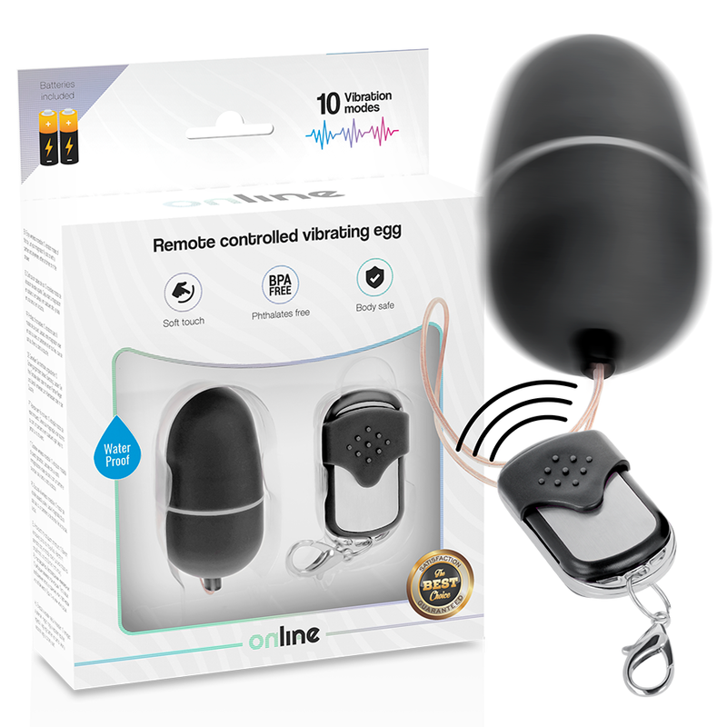 Huevo vibrador con mando - Talla m  foto 9