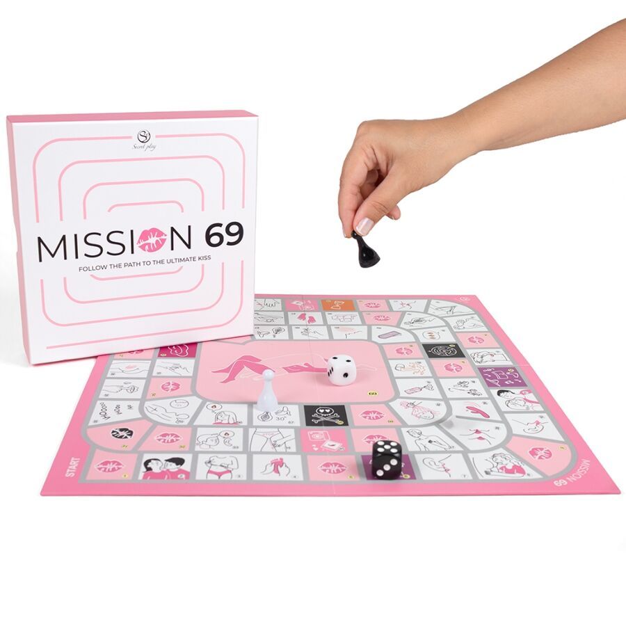 Juego de mesa para parejas "mission 69"