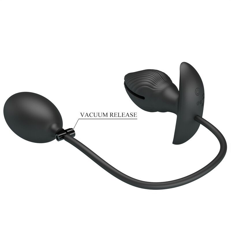 Plug anal inflable con vibración  foto 4