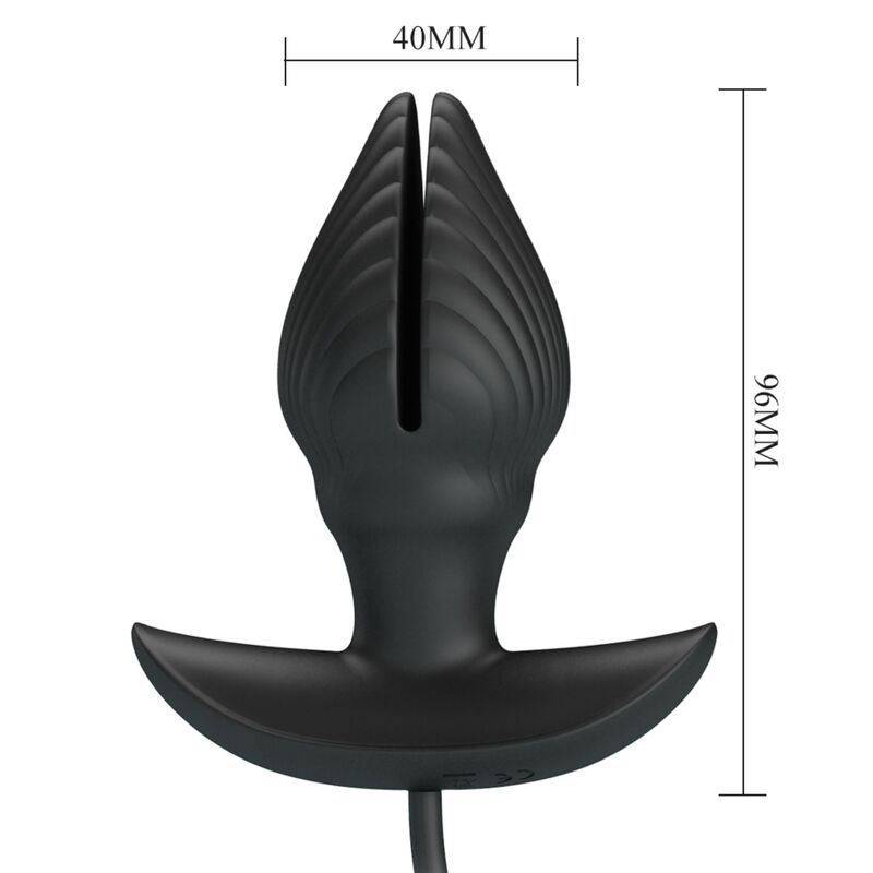 Plug anal inflable con vibración  foto 5