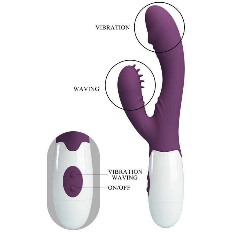 Andre vibrador Rabbit & estimulador punto g  foto 4