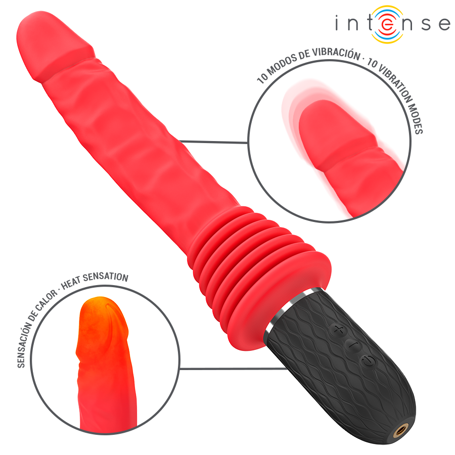 Vibrador con ventosa - Cynthia  foto 3