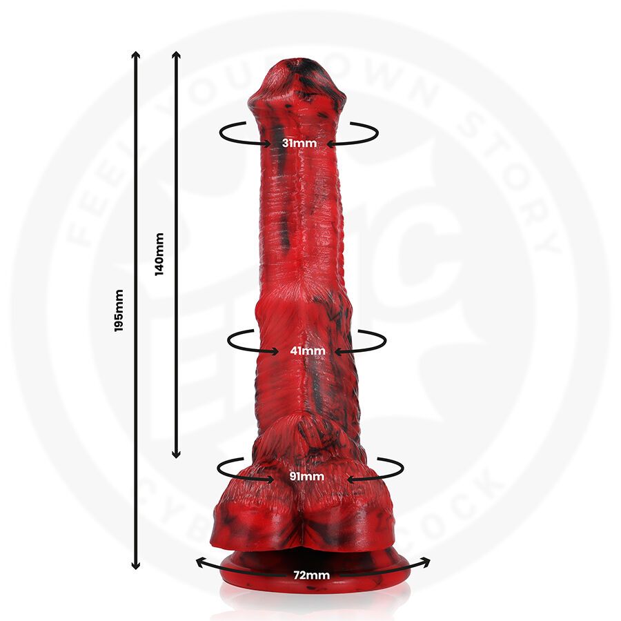 Dildo dragón de la noche - Vulcanus  foto 7