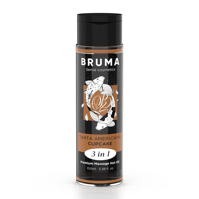 Aceite de masaje efecto calor 3 en 1 bruma (100 ml) Cupcake