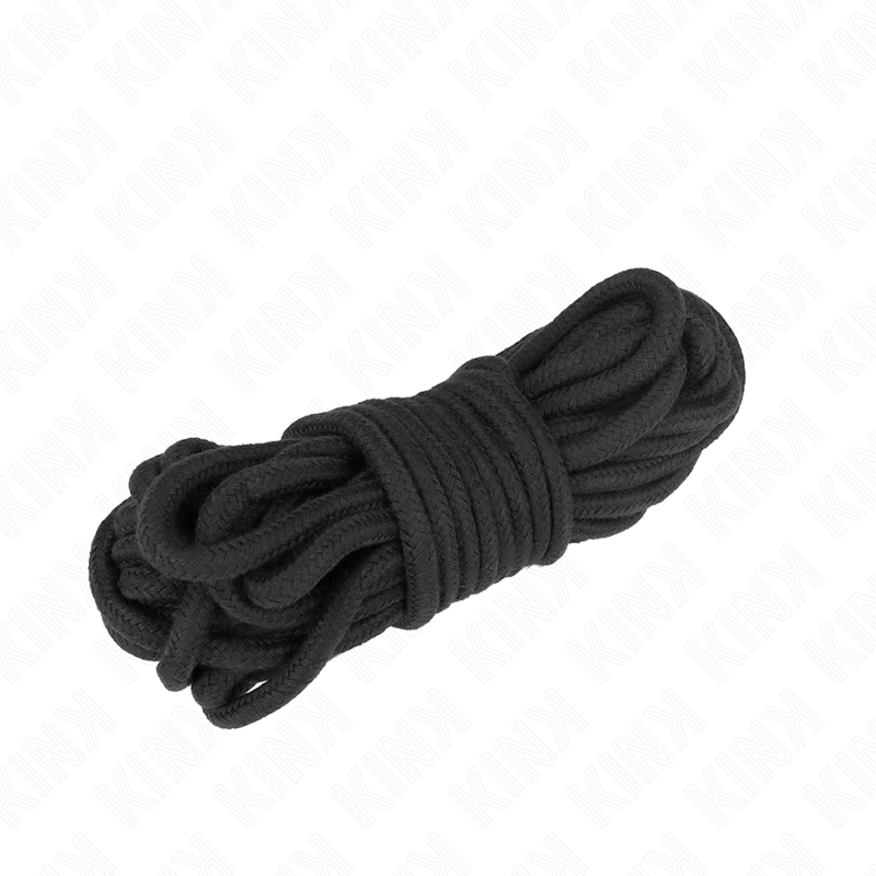 Cuerda de algodón - Negro  foto 5
