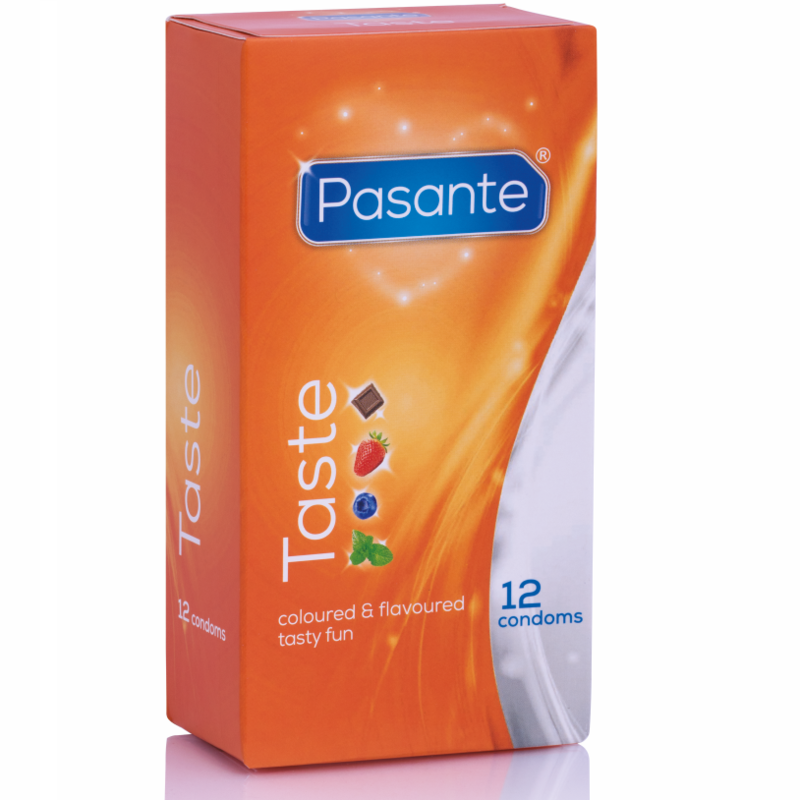 Preservativos taste sabores - 12 unidades