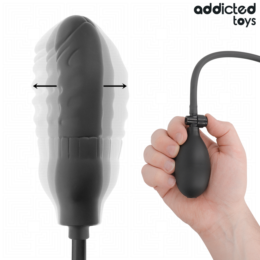 Dildo inflable modelo 3  foto 4