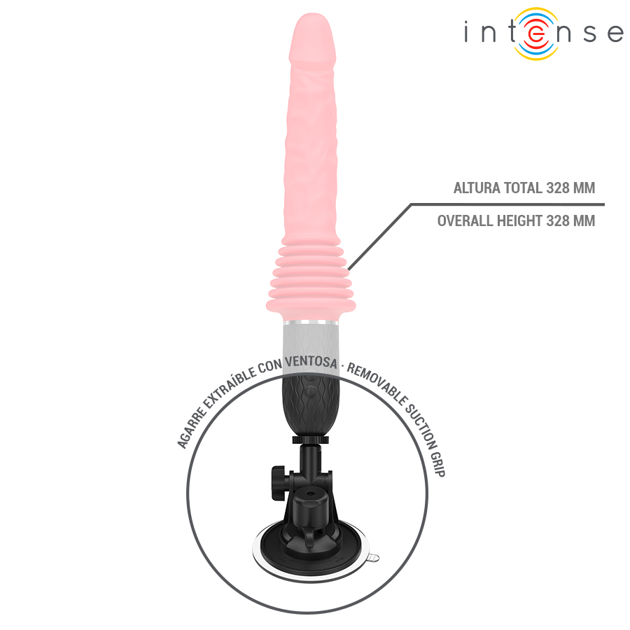 Vibrador con ventosa - Cynthia  foto 8