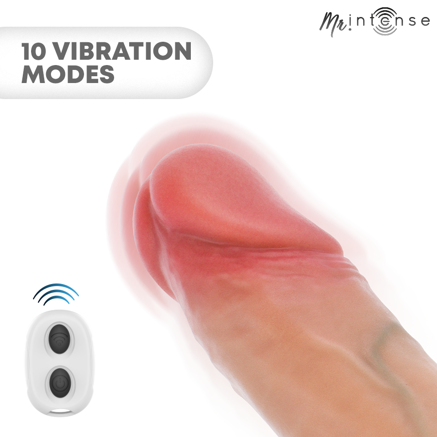 Arnold vibrador funda pene silicona control remoto  foto 5