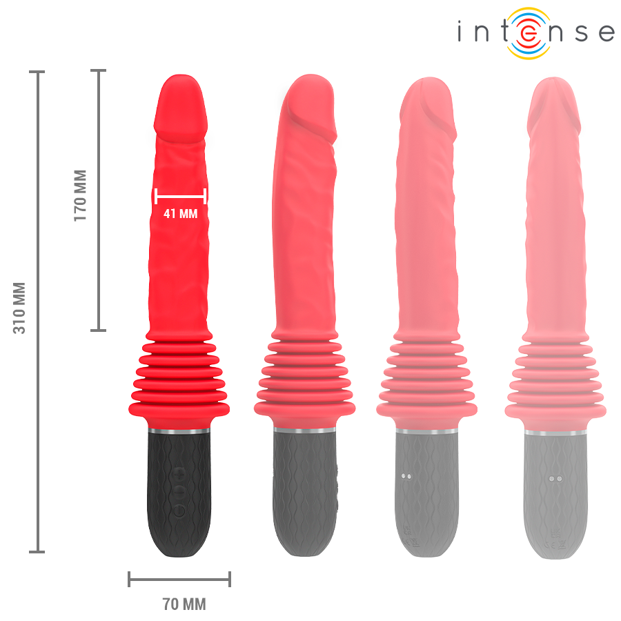 Vibrador con ventosa - Cynthia  foto 9
