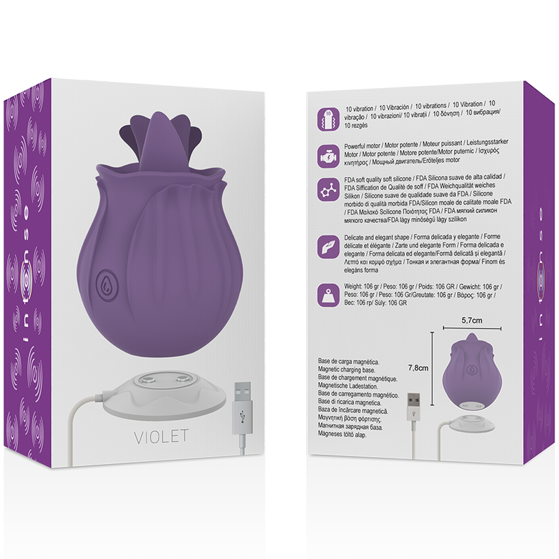 Estimulador clítoris violet  foto 6