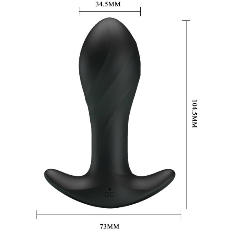 Vibrador anal billy 2 Negro foto 2