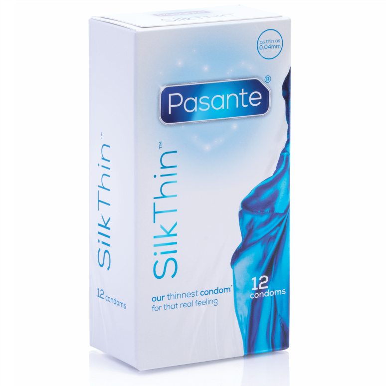 Preservativos silk thin - 12 unidades