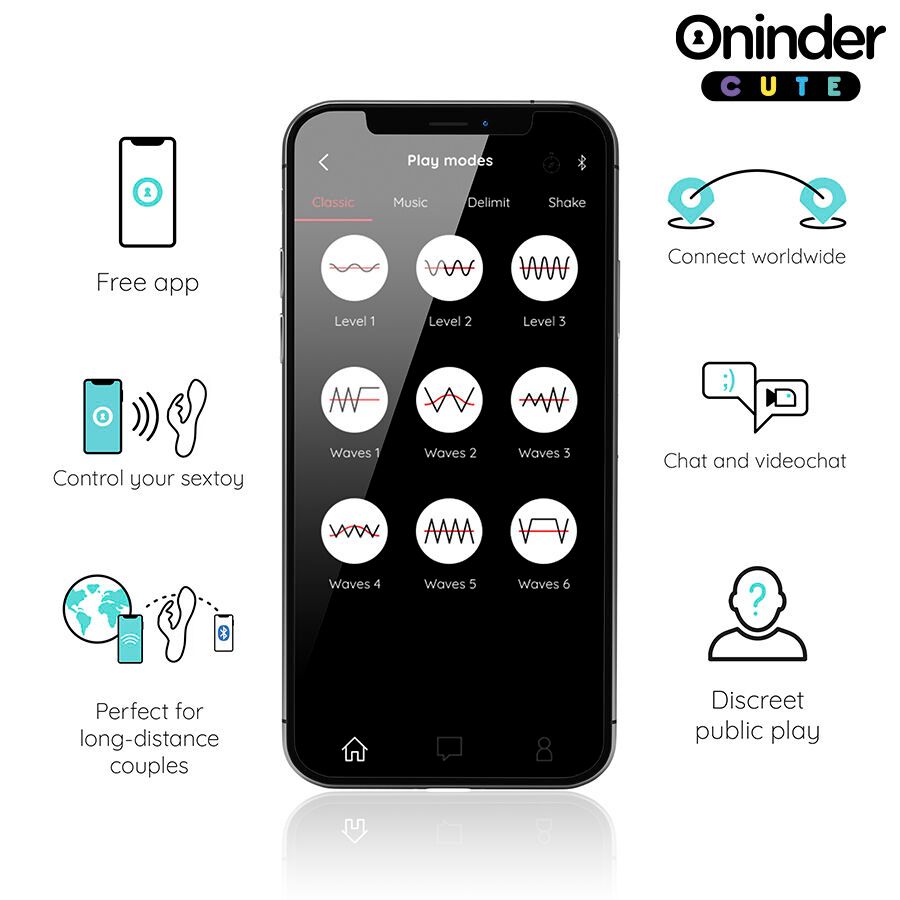 Vibrador punto g y clítoris - App mundial  foto 2