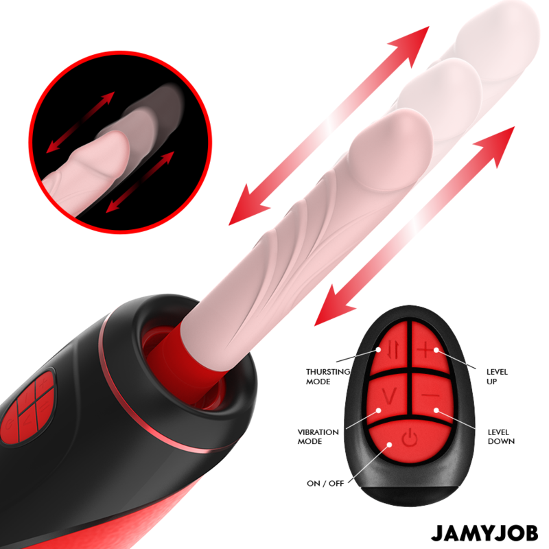 Pyston - Masturbador automático con dildo  foto 2