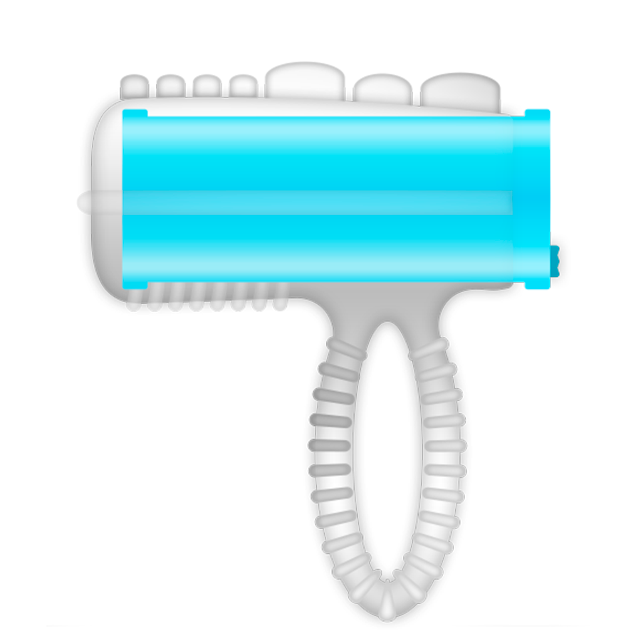 Anillo vibrador dedo/lengua