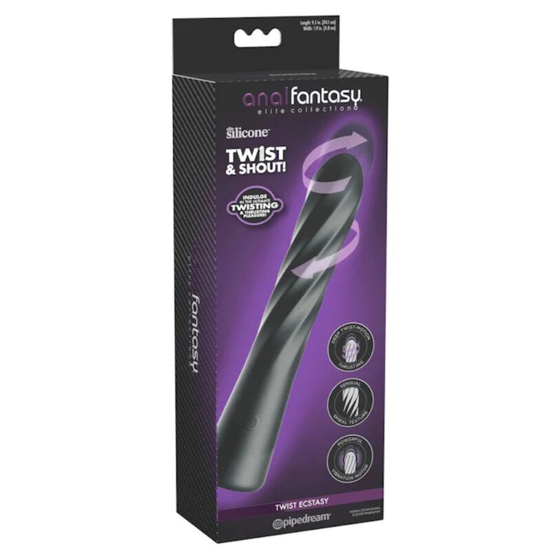 Twist ecstasy - Estimulador anal con giro  foto 5