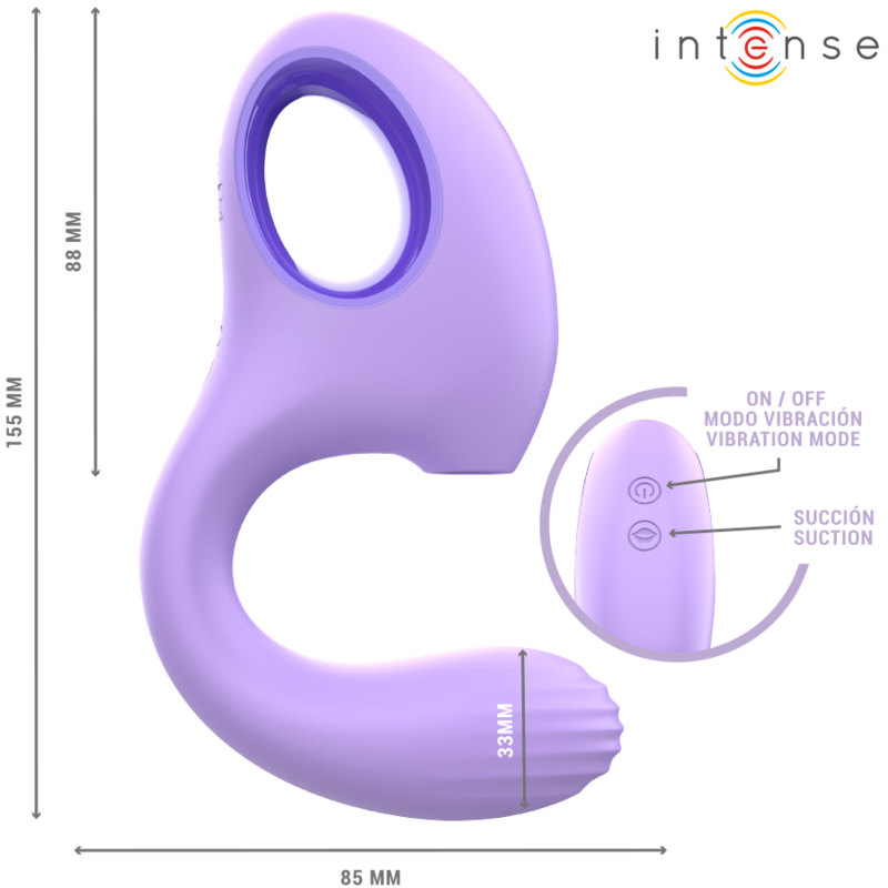 Baxter - Vibrador y estimulador clítoris  foto 5