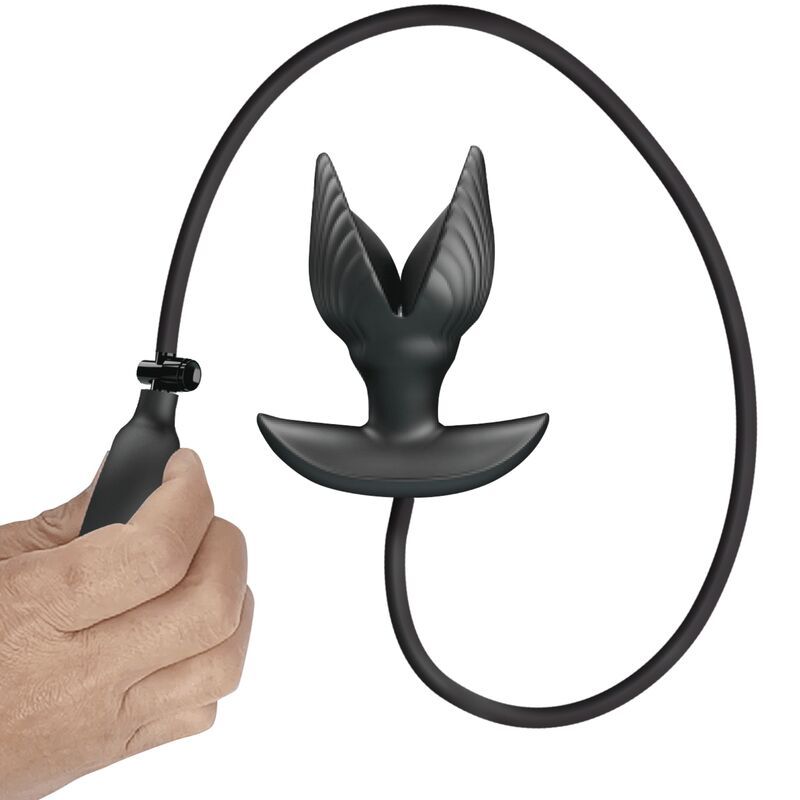 Plug anal inflable con vibración  foto 3