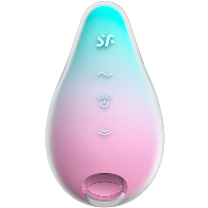 Satisfyer mermaid vibes estimulador y vibrador Menta y Rosa foto 2